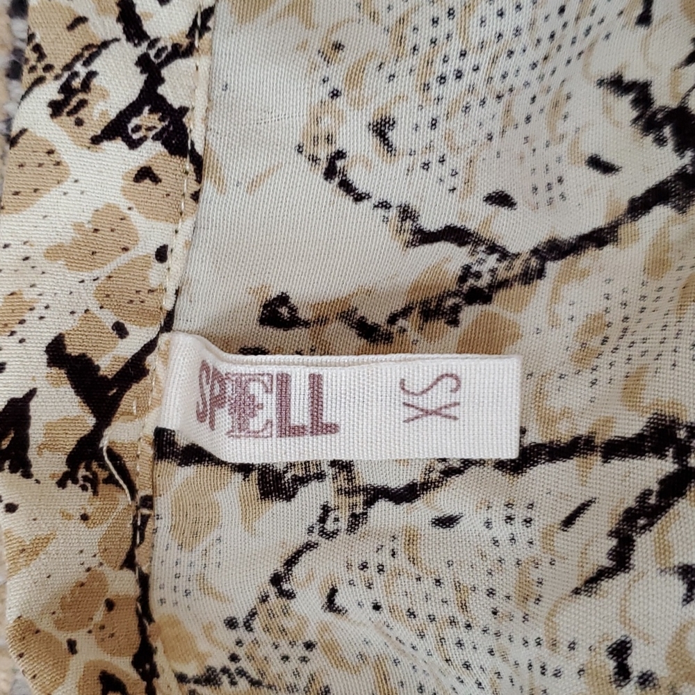 Vintage Spell And The Gypsy Aloha Python Split Sk… - image 4